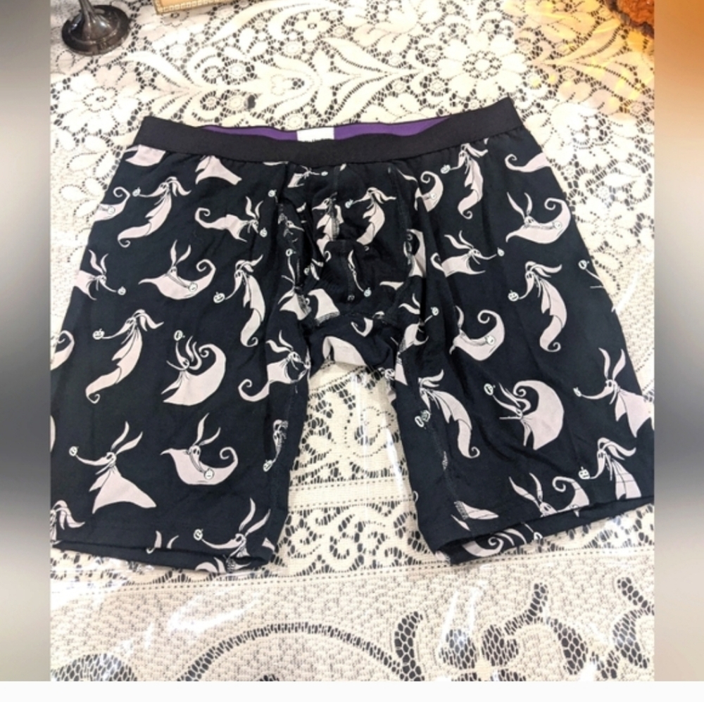 Mens Disney Boxer Briefs Loungewear Nightmare Before Christmas Zero